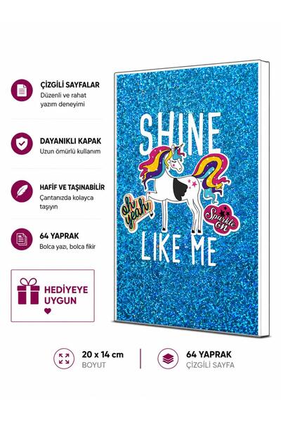 4nio PLAVI SJAJ JEDNOROG SREBRNA NOTEBOOK