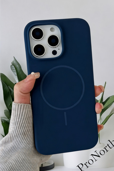 ProNorth IPhone 15 PRO MAX Uyumlu Kılıf Kablosuz Şarj Destekli Premium Sıvı S...