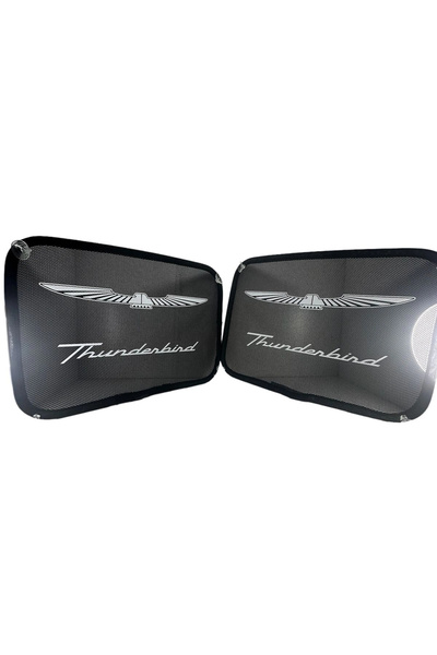 TKY Accesoriu pentru perdea laterală din sticlă imprimată „thunderbird” - POT...