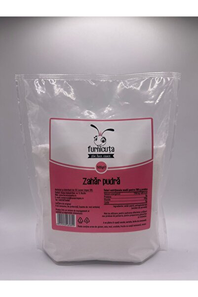 Furnicuta Zahar pudra 1 kg (2*500 g)