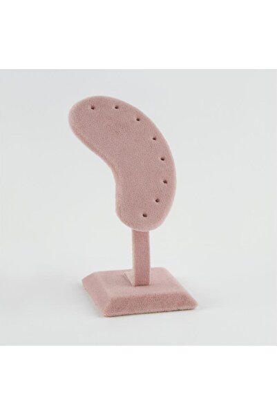 ZERO LAND Csmo-Tex Anfora Fabric Covered Earrings (165532) Stand- Pink