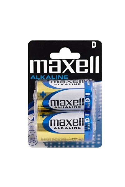 Maxell Baterie alcalină R20 (D) 2 buc/set