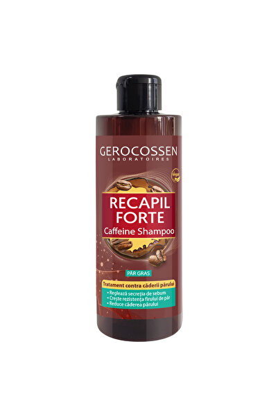 GEROCOSSEN Șampon cu cafeină Recapil Forte pentru păr gras, 400 ml