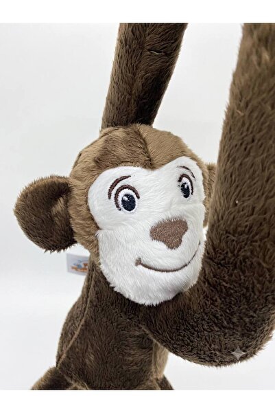Peluş Maymun Elleri Yapışan 70 CM-Güvenli Tasarım, Antialerjik Dokular, ِDayanıklı Form
