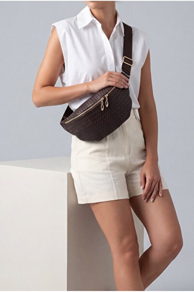 Marjin Geantă de umăr și crossbody pentru femei, cu închidere cu fermoar, cur...