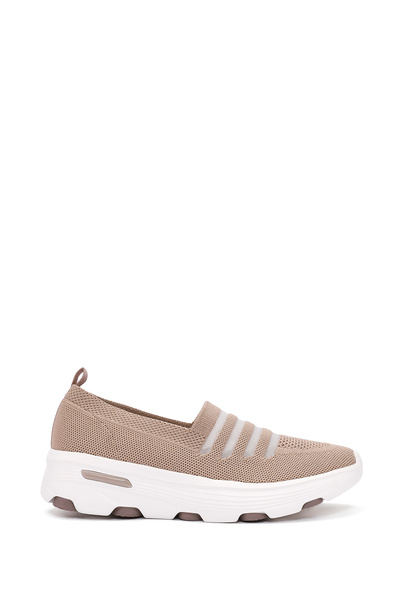Derimod Sneakers casual din țesătură bej Zero pentru femei 25SFE49526F