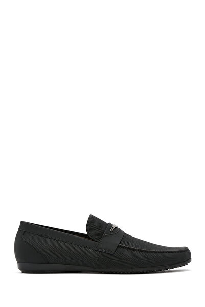 Derimod Pantofi casual negri din piele naturală pentru bărbați Pantofi casual...