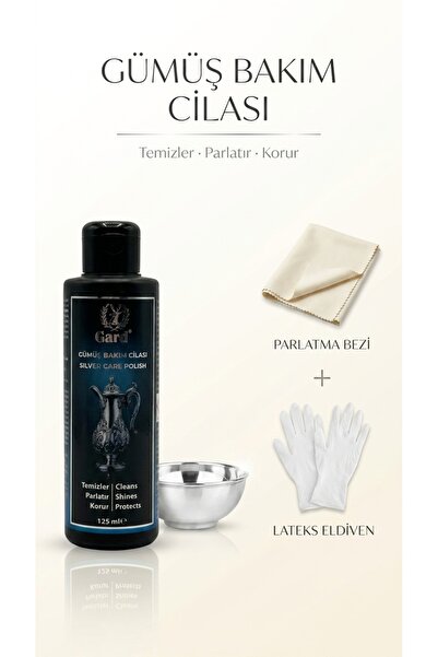 Gard Gümüş Parlatıcısı ve Cilası 125 ml - Kararan Gümüş Bakım