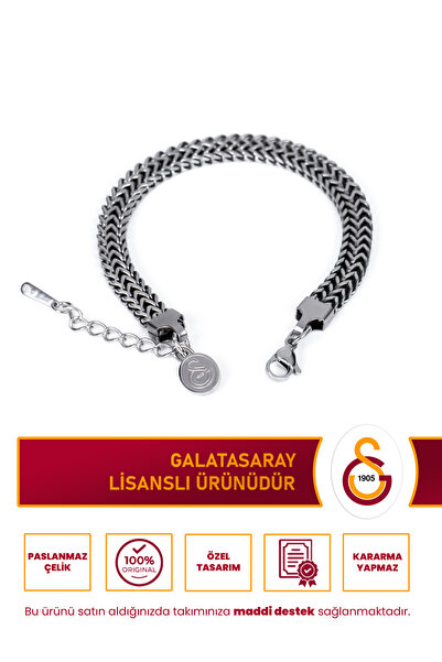 Galatasaray GS ÖRME ÇELİK BİLEKLİK
