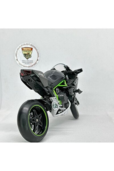 MotoGarage Kawasaki Ninja H2R 1:12 Diecast Model – Lisanslı Metal Motosiklet
