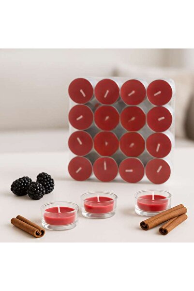 PAN HOME Indulgence Blackberry Cinnamon 50 -piece Tealight Candle - 2.5 Hrs