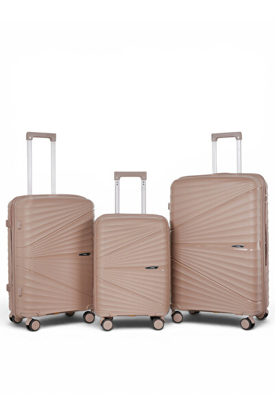 Vittag 3-Piece Luggage Set, Polypropylene Material, Lightweight, TSA Lock, 36...
