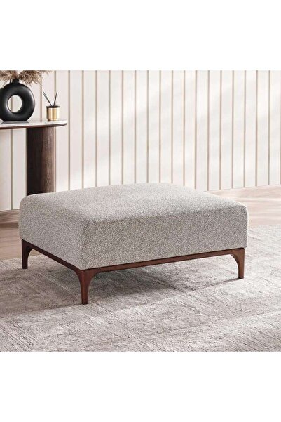PAN HOME Grimm Ottoman - Grey