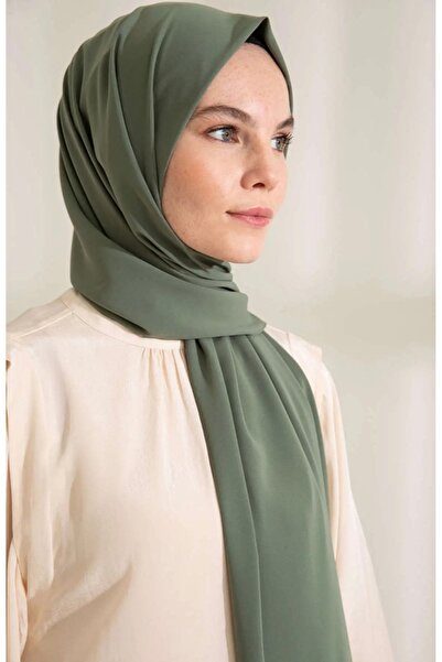 NEWSTORE Hijab Hijab Medina Μεταξωτό Σάλι Χακί
