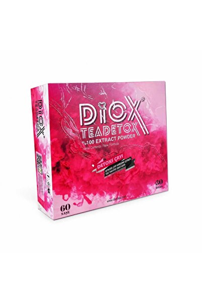 teadetox tea 60 Saşe | 30 Günlük Paket | Pratik Tekli Saşe Çay