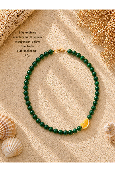 i&s design Murano Limon Cam Kolye