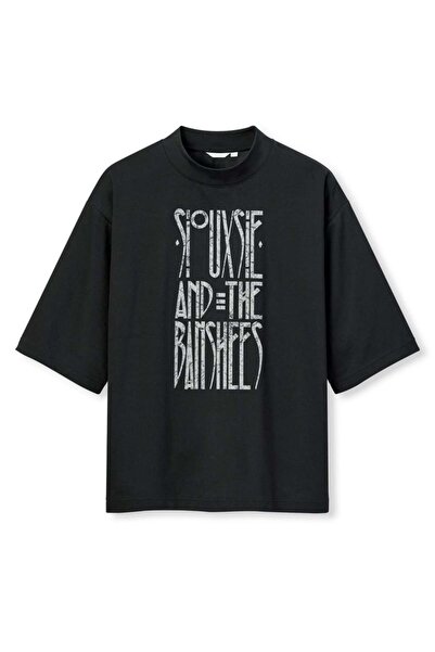 buzagi tasarım ürünleri تي شيرت Siouxsie and the Banhees ذو طباعة رقمية كبيرة...