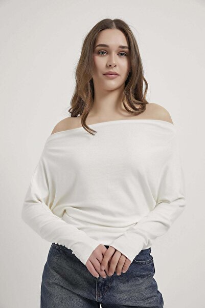 Arma Life Armalife 6892 off-shoulder soft women's blouse