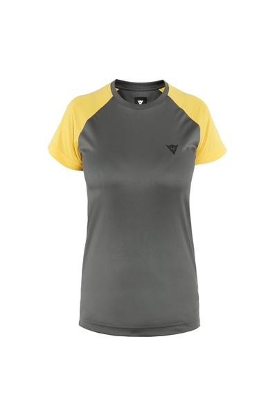 Dainese Tricou de ciclism pentru femei HG Ramla SS-Gri/Galben-S