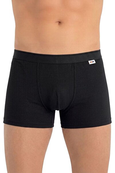 Just inner Boxer pentru bărbați din țesătură piqué (95% bumbac - 5% elastan)