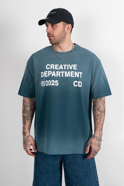 Twobucks Tricou pentru bărbați Creative Department Mavi TB2204MV