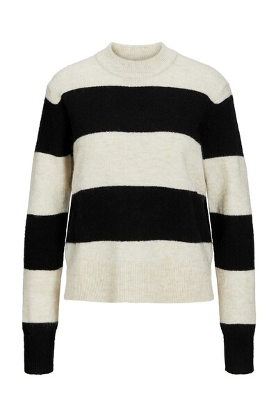 Jack & Jones Jack&Jones JJXX Pulover crop cu mânecă lungă cu dungi minimalist...