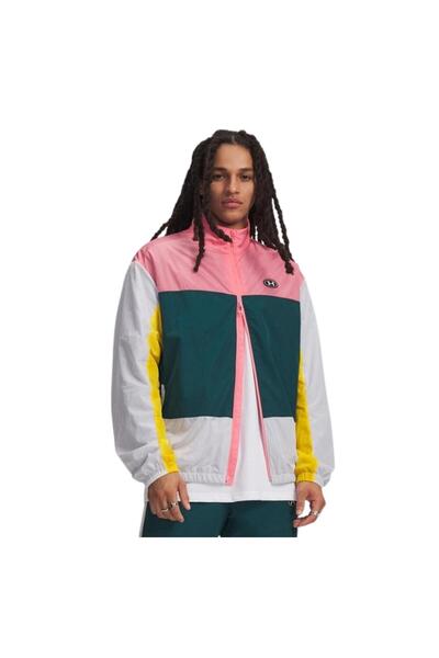 Under Armour A6009436-600 Ua Icon Woven Track Fz Men's Jacket Pink
