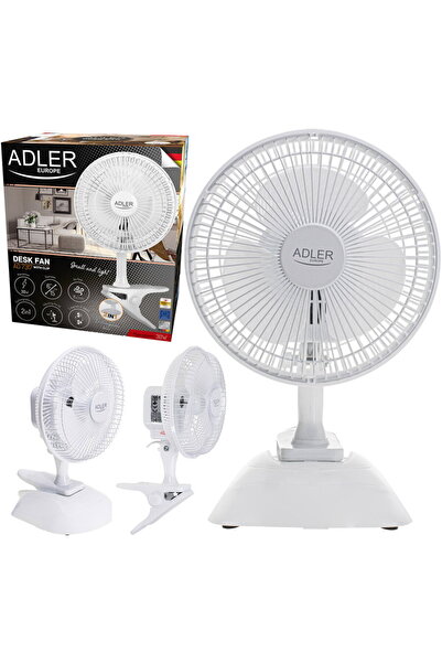 adler cu clemДѓ И™i bazДѓ 15cm, 30 W Alb