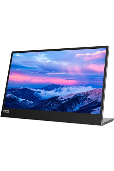 LENOVO ThinkVision L15, 15.6 inci, 1920x1080, 6ms GTG, Argintiu