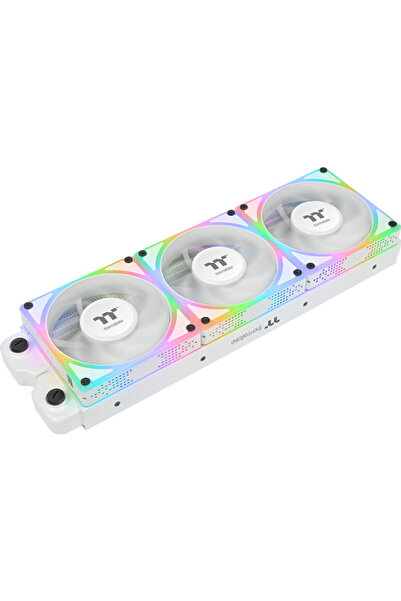 THERMALTAKE Kit Ventilatoare TOUGHFAN EX 140 ARGB 140 mm 3 bucati Alb
