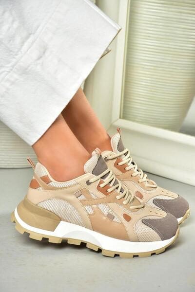 Fox Shoes S312213509 Vizon Spor Ayakkabı Sneakers