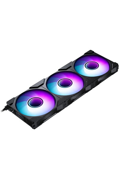 Phanteks Ventilator M25 Gen2 PWM D-RGB, pachet de 3 - 120 mm, negru