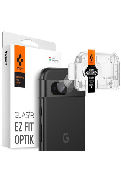 Spigen Folie Camera pentru Google Pixel 8a (set 2) - Glas.tR Optik ”EZ FIT” -...