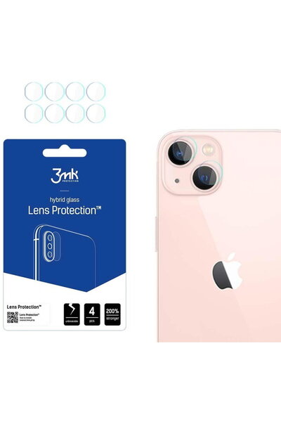 3MK Sticlă de protecție pentru cameră iPhone 14 7H pentru lentilele din seria...