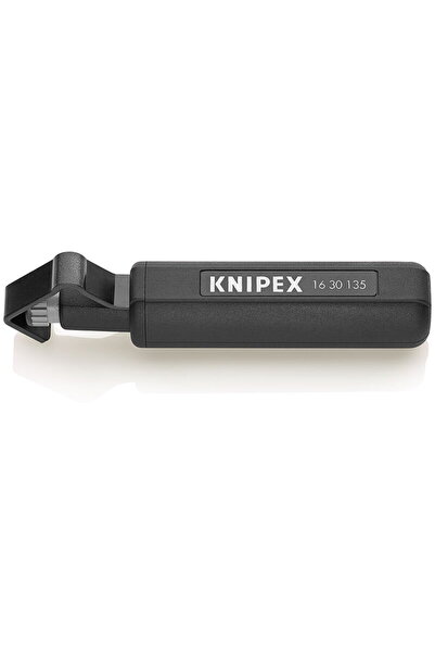 Knipex 1630135SB Dezizolator de cabluri negru, Unealtă de dezizolare/demontar...
