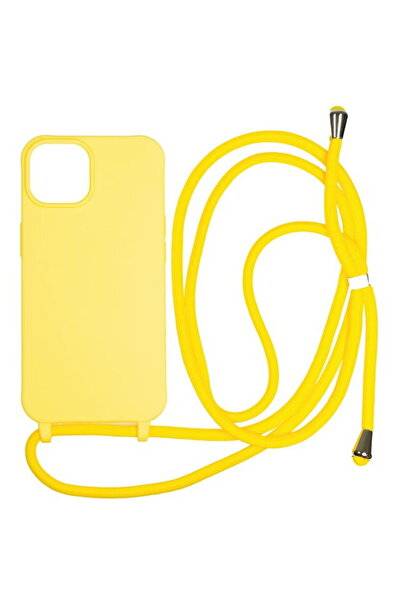 Mobile Origin Θήκη με κορδόνι, κίτρινη - iPhone 14