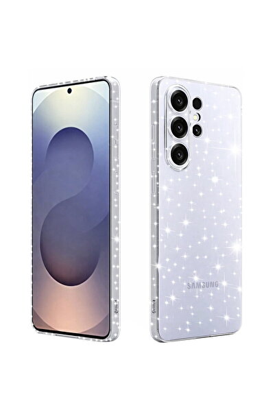 Techsuit Husa pentru Samsung Galaxy S26 Ultra - SparkleSkin Series - Clear