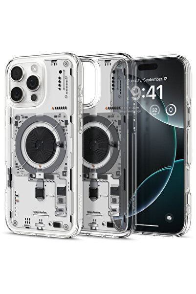 Spigen Husă pentru iPhone 16 Pro - Ultra Hibrid MagSafe - Neo One