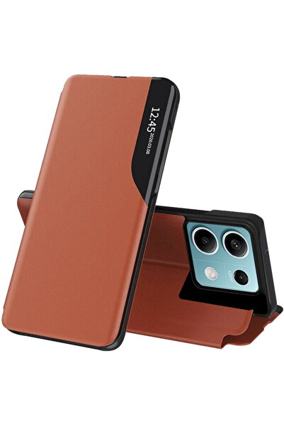 Techsuit Husa pentru Xiaomi Redmi Note 13 5G - eFold Series - Orange