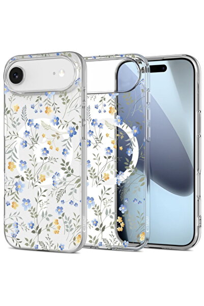 Tech-Protect HusДѓ FlexAir MagSafe για iPhone Air, μοντέλο Spring Flowers, συ...