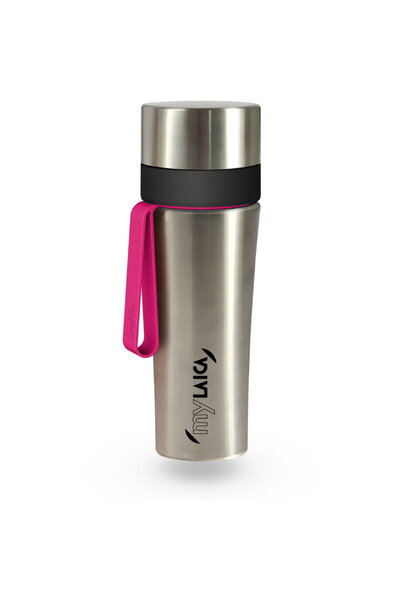 LAICA NOU: SticlДѓ filtrantДѓ Sport myLaica, Inox, 0,55 litri, portabilДѓ, Roz