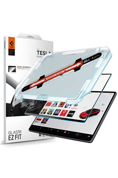 Spigen Folie de protecție ecran anti-reflex Tesla EZ Fit, 1 bucată, transpare...