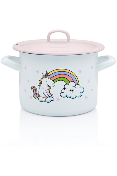 Metalac Oala 1.5l cu capac Unicorn Metalacemail/14cm/1.5l