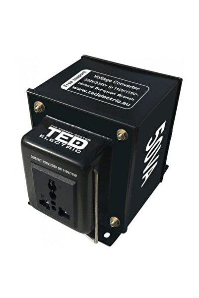 TED Electric Transformator 230-220V la 110-115V 50VA/50W reversibil TED110REV...