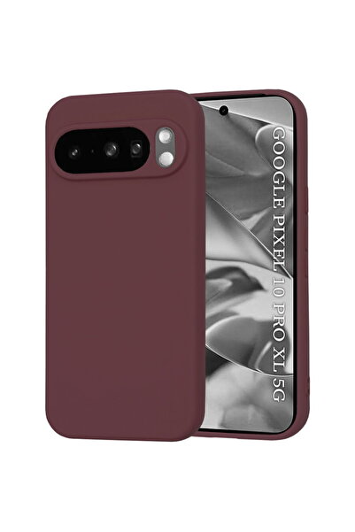 Techsuit Husă pentru Google Pixel 10 Pro XL - SoftFlex - Roșu Prună