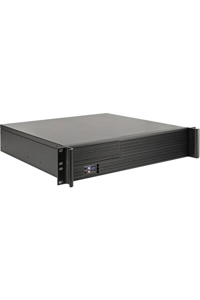 Inter-Tech Rackmount 2U IPC 2U-K-240L Negru