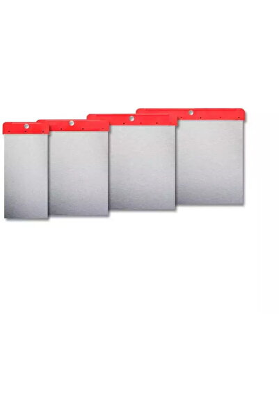 DEDRA EXIM Stainless steel paint scraper, Top Bottom Set of 4: 50,80,100,120mm