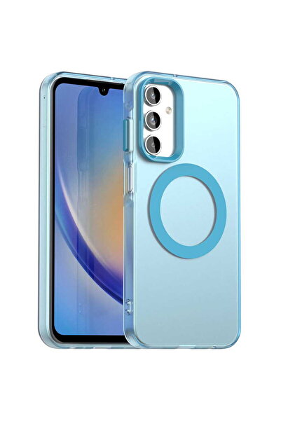 Techsuit Husă pentru Samsung Galaxy A15 4G / A15 5G - CandyCase MagSafe - Alb...