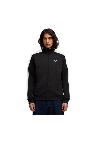 Puma 692462-01 Ess T7 Poly Track Jacket Erkek Ceket Siyah