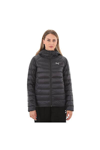 Puma 849407-01 Geacă de puf cu glugă Puma Packlite pentru femei, neagră